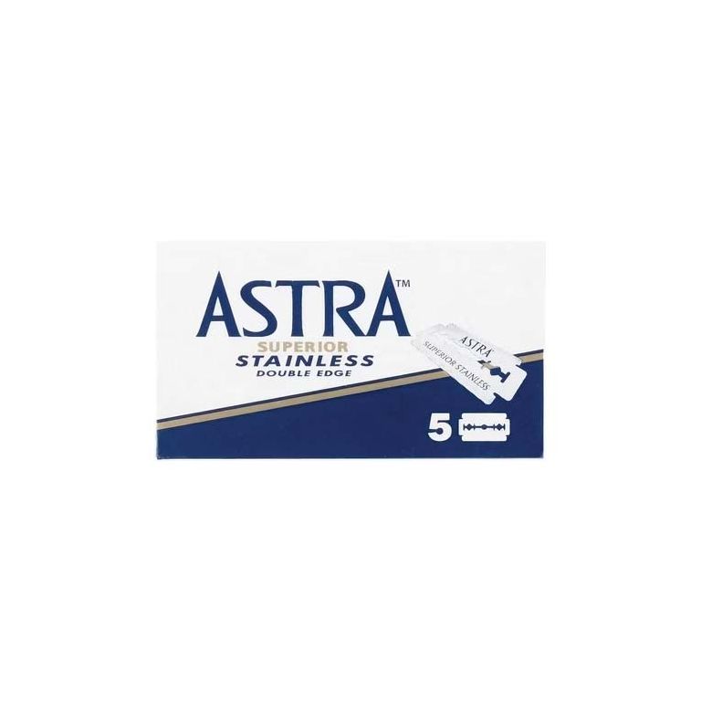 Astra Superior Stainless Razor Blades (5 pieces)